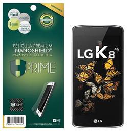 Pelicula HPrime NanoShield para LG K8, Hprime, Película Protetora de Tela para Celular, Transparente