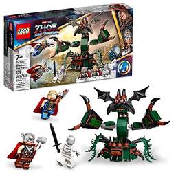 76207 LEGO® Marvel Ataque em Nova Asgard; Kit de Construção (159 peças)