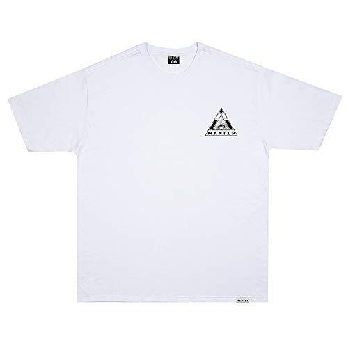 Camiseta Wanted - Logo nas Costas branco Cor:Branco;Tamanho:G
