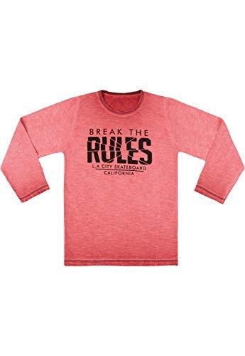Camiseta Time Kids Inverno Rules Vermelho 12