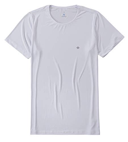 Camiseta Esportiva Básica, Malwee Liberta, Masculino, Branco, GG