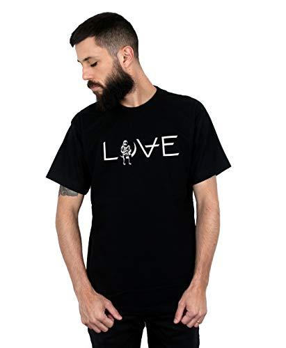 Camiseta Love, Action Clothing, Masculino, Preto, M