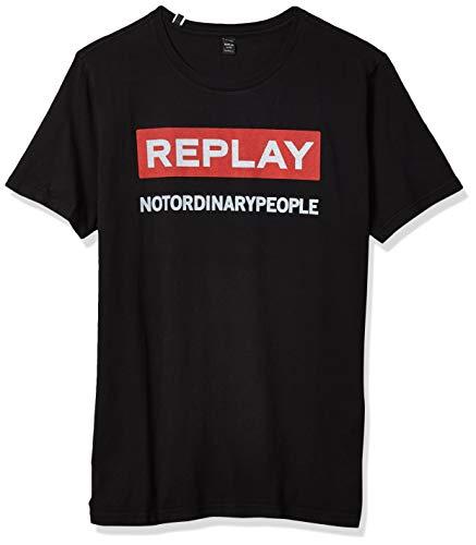 Camiseta Not Ordinary People, Replay, Masculino, PRETO, G