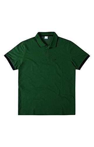 Camisa Polo Manga Curta, Wee, Masculina, Verde, GG