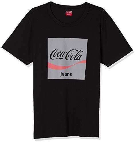 Camiseta Estampada, Coca-Cola Jeans, Masculino, Preto, P