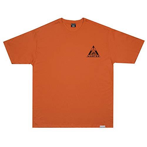 Camiseta Wanted - Logo nas Costas laranja Cor:Laranja;Tamanho:GG