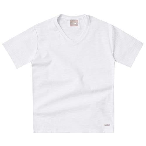 Camiseta Infantil para Meninos, Milon, Branco, 3