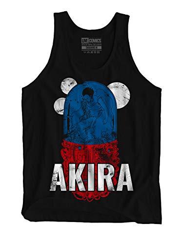 Regata camiseta masculina Akira Anime Anos 80 Camisa preta tamanho:XG;cor:preto