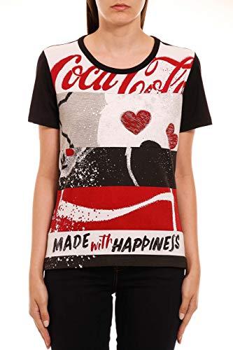 Camiseta Estampada, Coca-Cola Jeans, Feminino, Preto, P