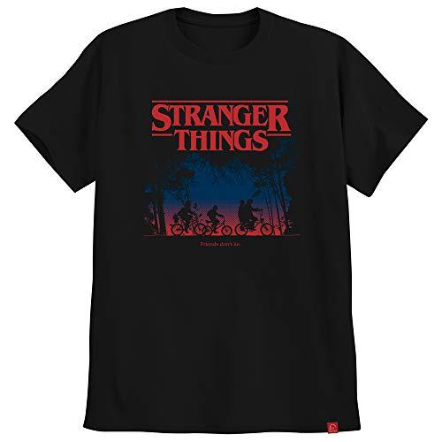 Camiseta Stranger Things Friends Don't Lie Camisa GG