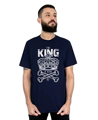 Camiseta King Is Dead, Bleed American, Masculino, Azul Marinho, G