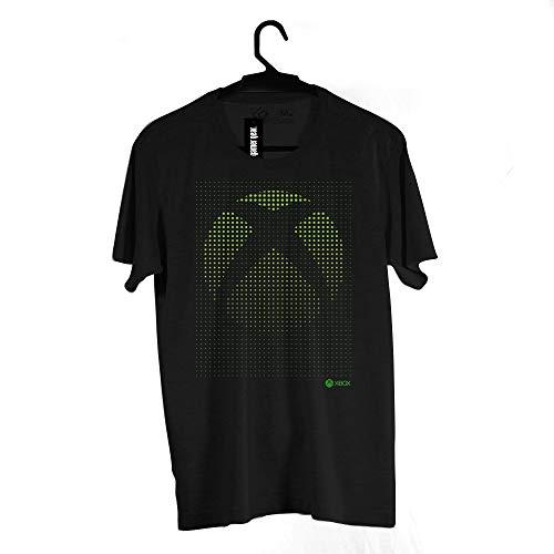 Camiseta Logo, Xbox, Adulto Unissex, Preto, P