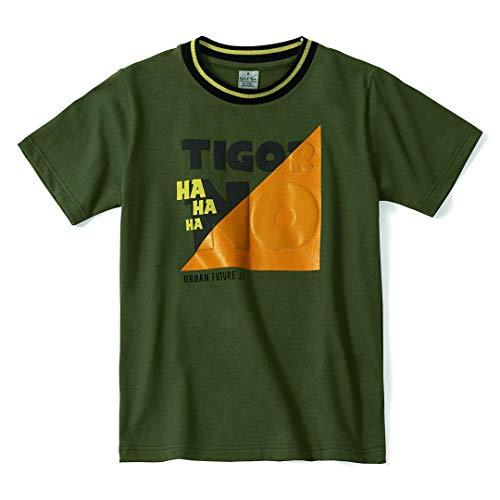 Camiseta, Tigor T. Tigre, Meninos, Verde, 2