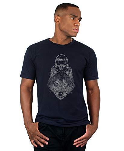 Camiseta Wolfskater, Ventura, Masculino, Azul Marinho, M
