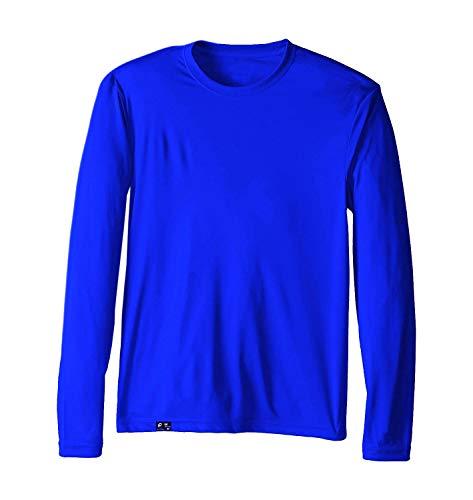 Camiseta UV Protection Masculina UV50+ Tecido Ice Dry Fit Secagem Rápida M Royal