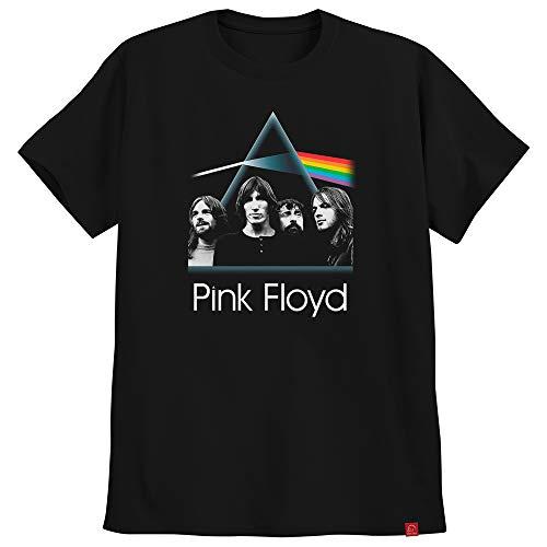 Camiseta Pink Floyd Prisma Camisas Preta Banda Ultra Skull XG