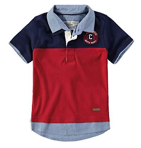 Carinhoso Camisa Polo Infantil Carinhoso, Masculino, Vermelho, 14