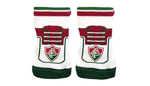 Meia Times Fluminense, Rêve D'or Sport, Criança Unissex , Branco/Grená/Verde, U