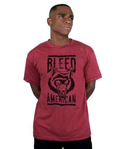 Camiseta Werewolf, Bleed American, Masculino, Vinho, M