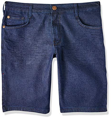 Bermuda jeans comfort, Coca-Cola Jeans, Masculino, Azul, 42