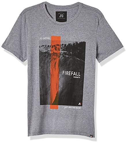 JAB Camiseta Firefall Masculino, Tam M, Mescla Escuro