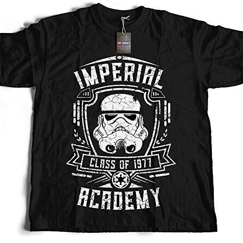 Camiseta masculina Star Wars Storm Trooper Imperial Academy tamanho:PP;cor:preto