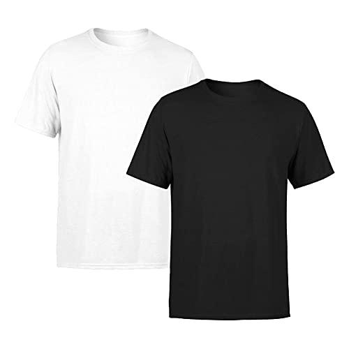 Kit 2 Camisetas Masculina SSB Brand Lisa Algodão 30.1 Premium, Tamanho GG