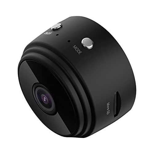 Câmera espiã,Sailsbury Câmera sem fio 1080P Mini câmera oculta com detecção de movimento Câmera de vigilância noturna portátil para casa aérea interna externa e segurança
