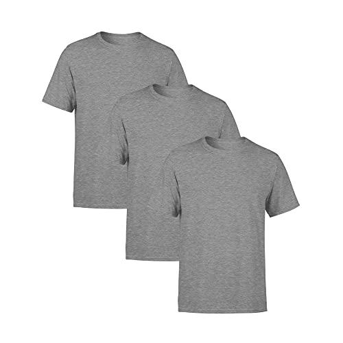 Kit 3 Camisetas Masculina SSB Brand Lisa Algodão 30.1 Premium, Tamanho M