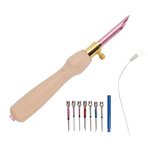 Punch Needle Kit Pinhead Easy Handle Kill Needle Material Tricô Bordado Agulha Ferramentas Diy Punch Needle Suprimentos