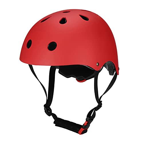 Domary Capacete de bicicleta Capacete de segurança multiesportiva para crianças/adolescentes/adultos ciclismo patinação patins de skate