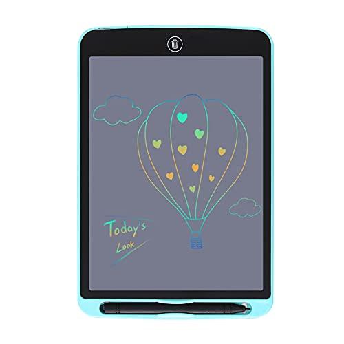 Domary Tablet LCD de escrita de 10,5 polegadas Prancheta de desenho eletrônico digital apagável Tela colorida Apagamento de um clique com botão de bloqueio Presente para crianças Adultos Home Office School