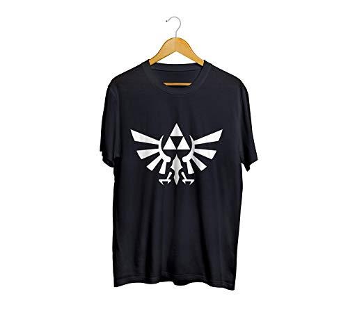 Camiseta Camisa The Legend Of Zelda Masculina preto Tamanho:P