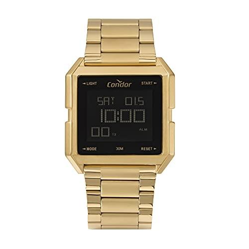Relógio Condor Masculino Digital Dourado - COBJ3074AA/4D