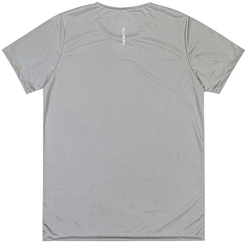 Camiseta Tradicional Dry Enfim Active, Cinza, Masculino, P