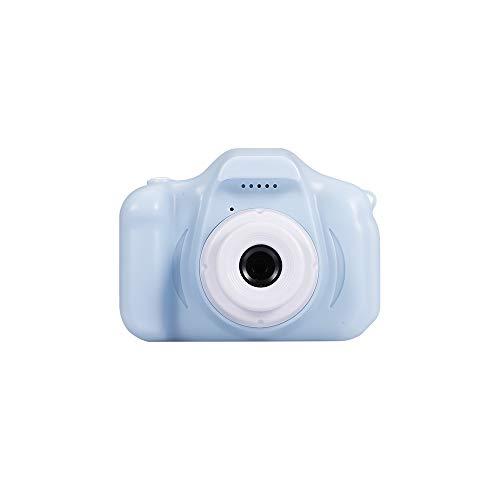 Kids Camera, Domary X2 mini câmera infantil recarregável mini adorável câmera de vídeo câmera de 2 polegadas tela de exibição de 2 polegadas sem cartão de memória azul
