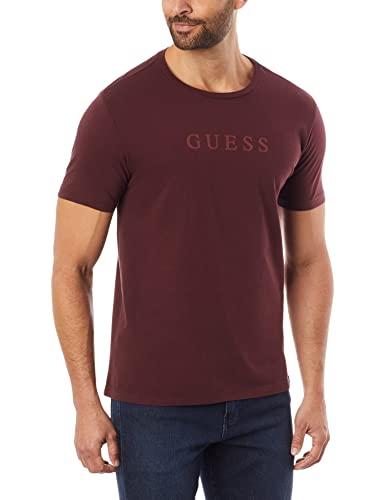 T-Shirt Silk Peito, Guess, Masculino, Vinho, GG