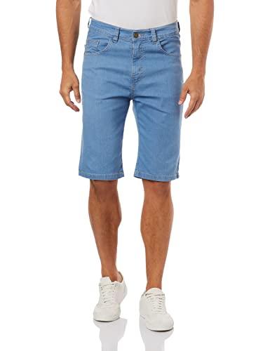 Bermuda Jeans, Masculino, Polo Wear, Jeans Claro, 42