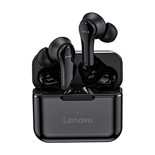 Nobranded TWS QT82 Bluetooth 5.0 Fones de Ouvido Sem Fio com Caso de Carregamento Sem Fio Fones de Ouvido Estéreo No fone de Ouvido Construído em Mic Headset - Preto