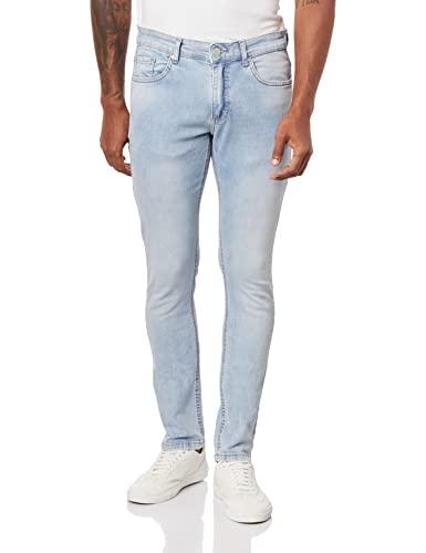 Calça Jeans Skinny, Guess, Masculino, Jeans Claro, 38