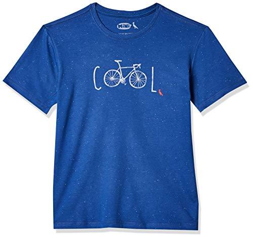 Camiseta Básica Estampa Cool, Reserva Mini, Meninos, Carbono Az, 12+