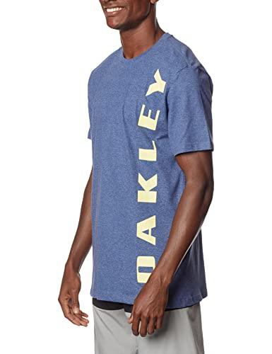 Camiseta Oakley Masculina Big Bark Tee, Azul Escuro, P