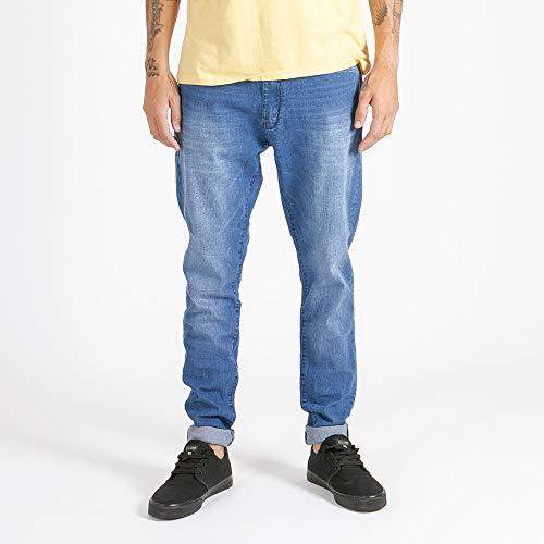 Calças Jeans, Hang Loose, Masculino, Azul, 46