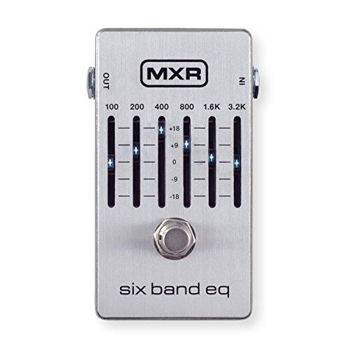 Pedal de efeitos de guitarra MXR EQ de seis bandas