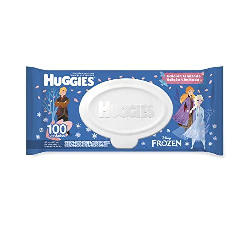 Lenço Umedecido Huggies Frozen Ed. Limitada, 100 unidades, Huggies