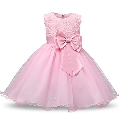 Vestido de princesa floral para meninas, vestido de verão, tutu, festa de aniversário para meninas, fantasia infantil, design de formatura, rosa, 11