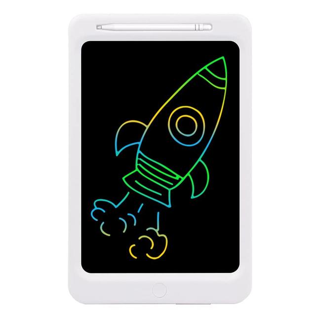 BAAD Tablet Desenho Criança Tablet LCD portáti 8.5/12 polegadas Prancheta de desenho Lousa Mágica Infantil Digital Pode ser usado como um presente de aniversário para crianças etc. (12 polegadas, Branco)