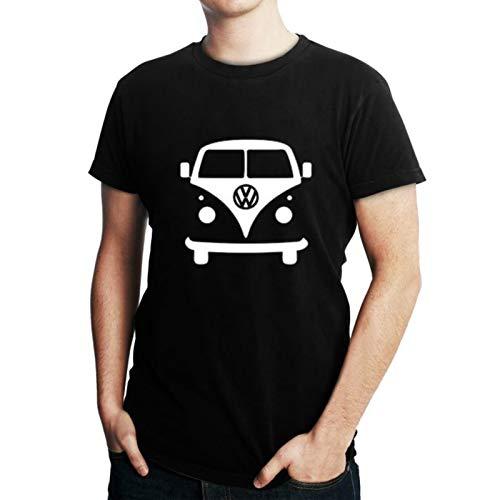 Camiseta Criativa Urbana Kombi Carro Clássico Preto GG