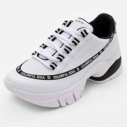 Tênis Ramarim Sneaker 2080204, Feminino, Branco, Tamanho 35