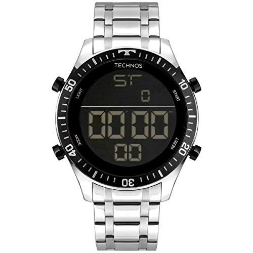 Relógio, Digital, TECHNOS, BJK006AE/1P, masculino, Prata